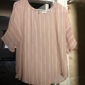 Pink blouse